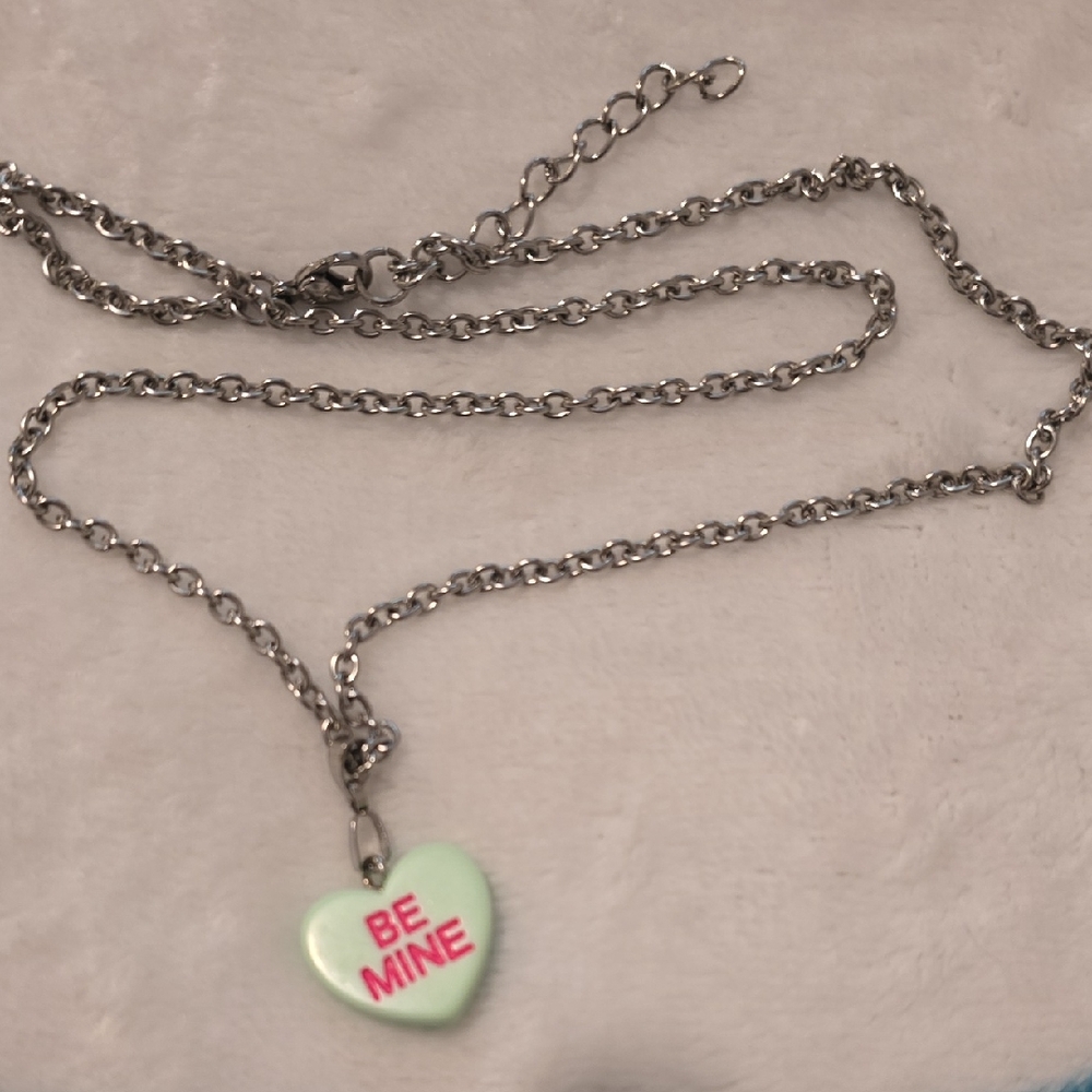 Candy Heart Pendant Necklace